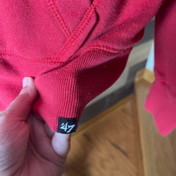 47 Chiefs Kansas City Red Hoodie  Size Small - Picture 2 of 7